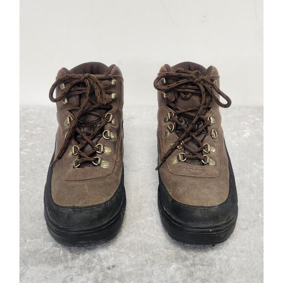 Wolverine Mens Brown Steel Toe Work Boots-Size 8.5 main image 7